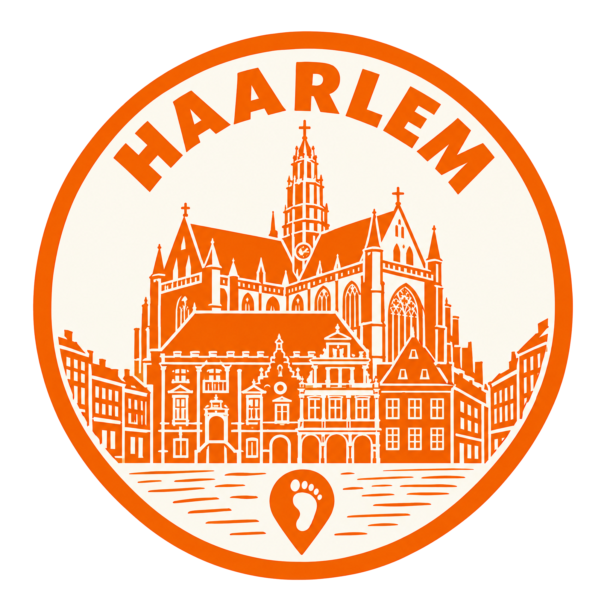 Sticker badge Grote Markt